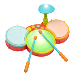 Little Beats Toy Drum Set