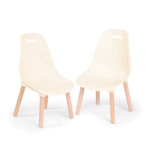 Kid Century Modern Chair Set Ivory