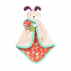 B. Snugglies Fluffy Bunz security blanket toy