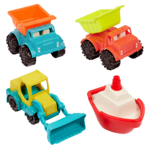 4-Pack Loaders and Floaters Beach Vehicle Set