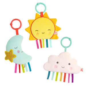 Crinkly Wonders sensory baby activity toys