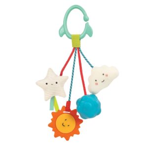 Dreamy Rattle sensory plush infant toy