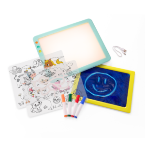 3-in-1 Grab & Glow Lightboard LED Drawing Pad